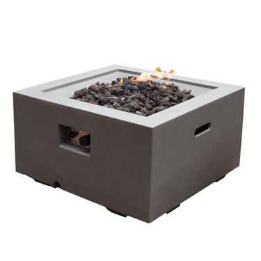 Modeno Ridgefield Square Concrete Fire Pit Table OFG150